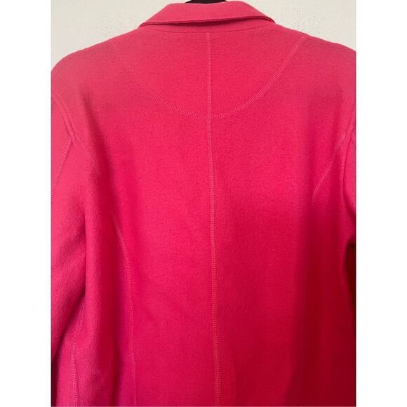 NWT Marc Cain Fuschia 100% Virgin Wool Blazer - Picture 10 of 11
